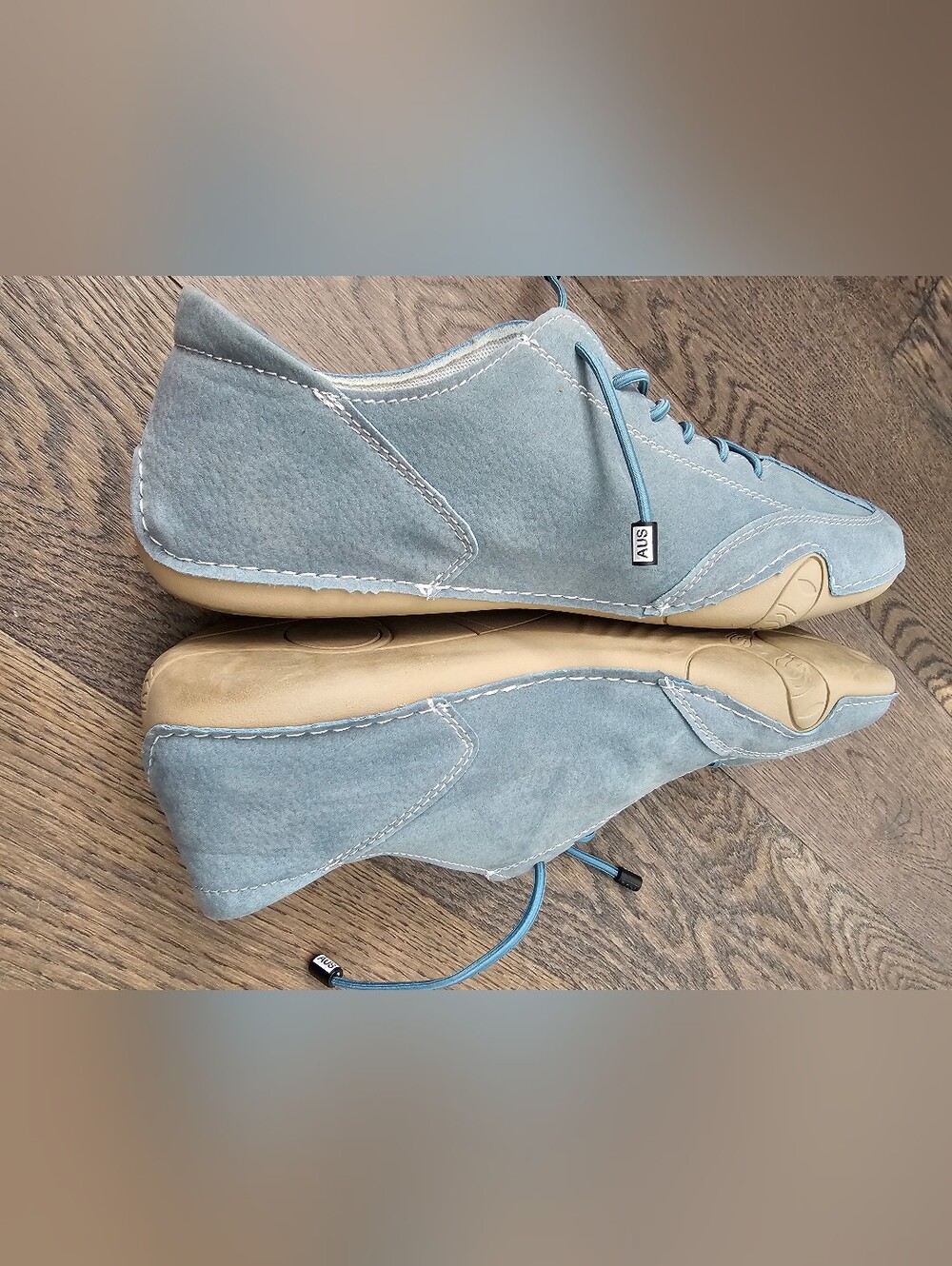 Trïbe Women's Blue Casual Sneakers Size 9 - Picture 4 of 7